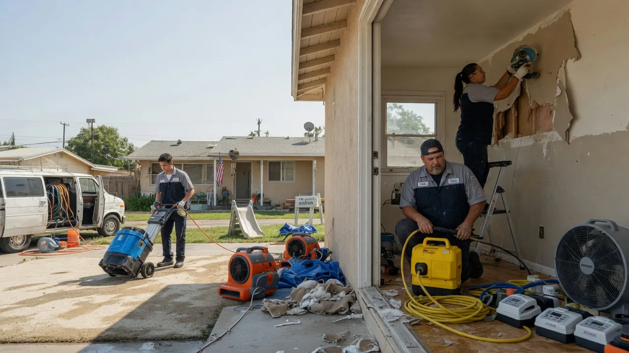 Water Damage Restoration in Victor, CA near me